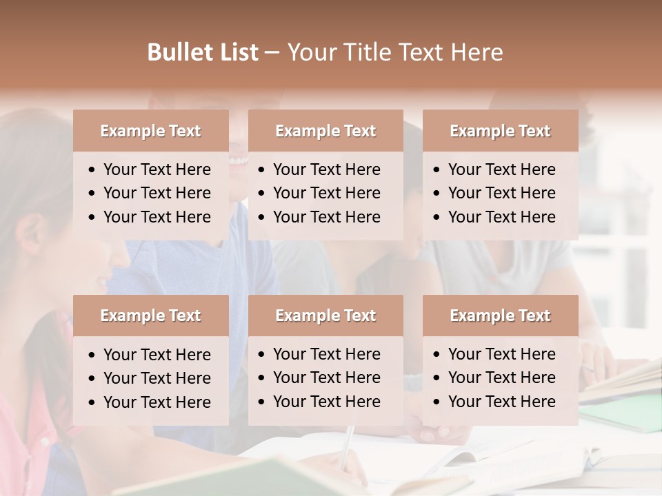 Beautiful Side View Male PowerPoint Template