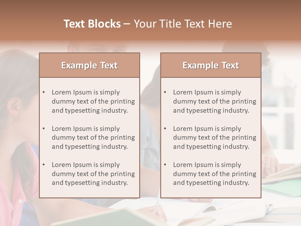 Beautiful Side View Male PowerPoint Template