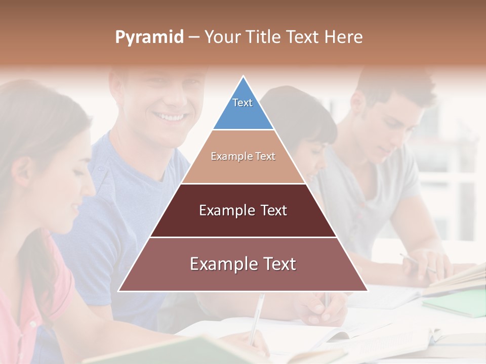 Beautiful Side View Male PowerPoint Template