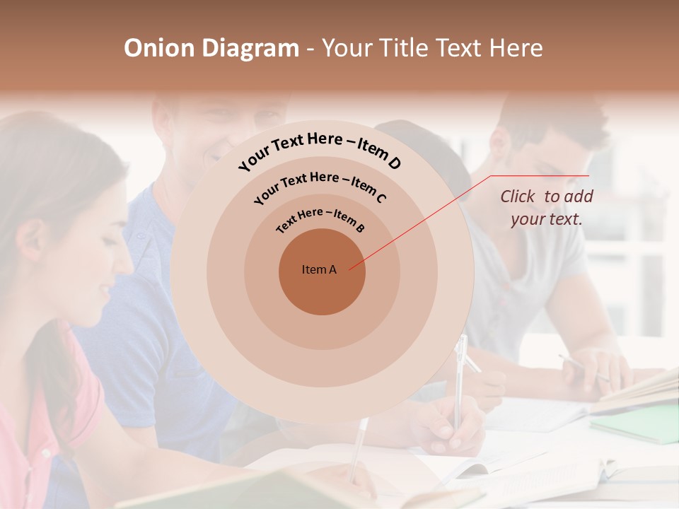 Beautiful Side View Male PowerPoint Template