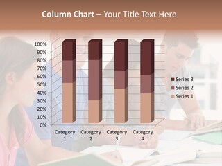 Beautiful Side View Male PowerPoint Template