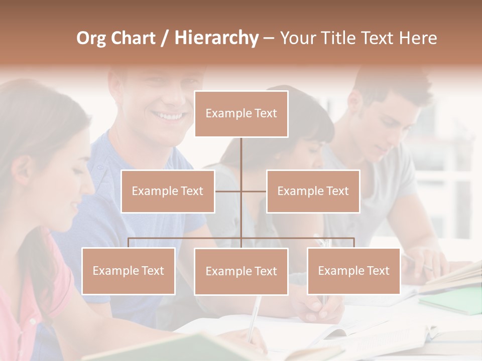 Beautiful Side View Male PowerPoint Template