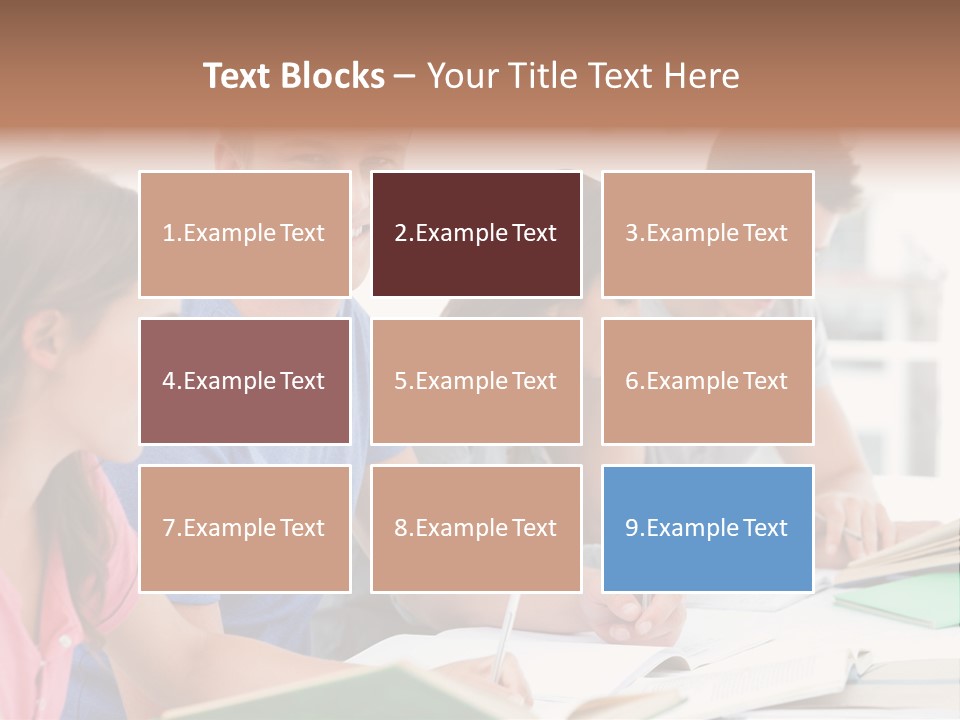 Beautiful Side View Male PowerPoint Template