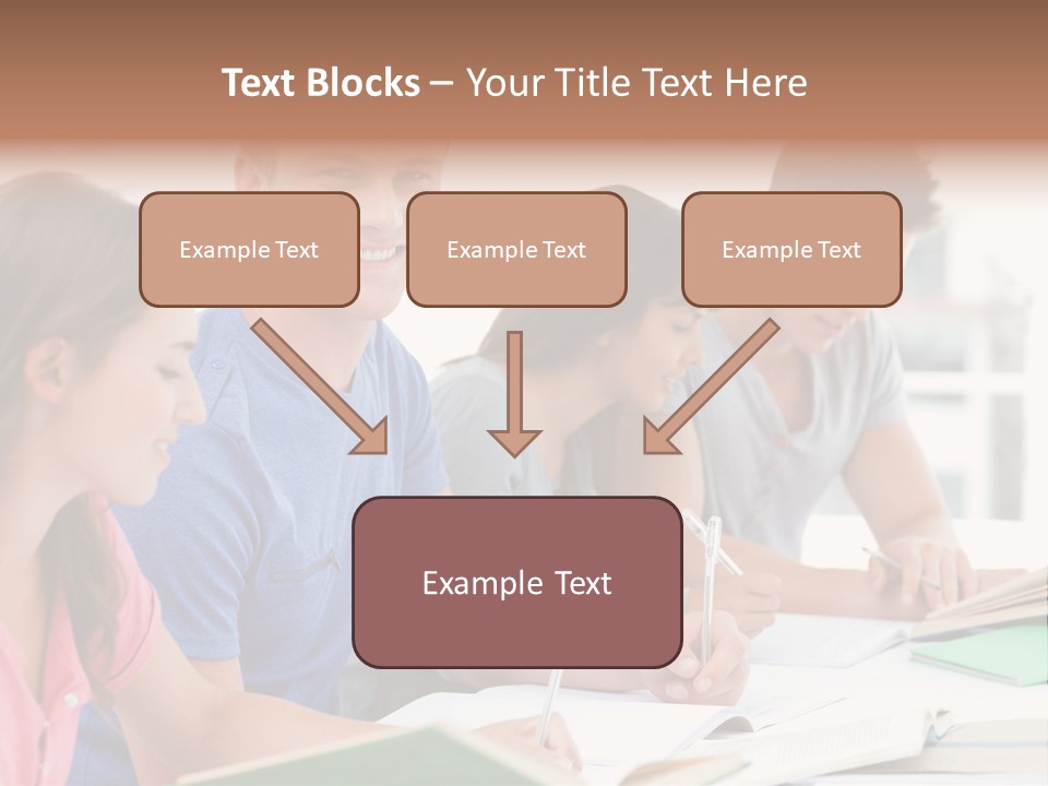 Beautiful Side View Male PowerPoint Template
