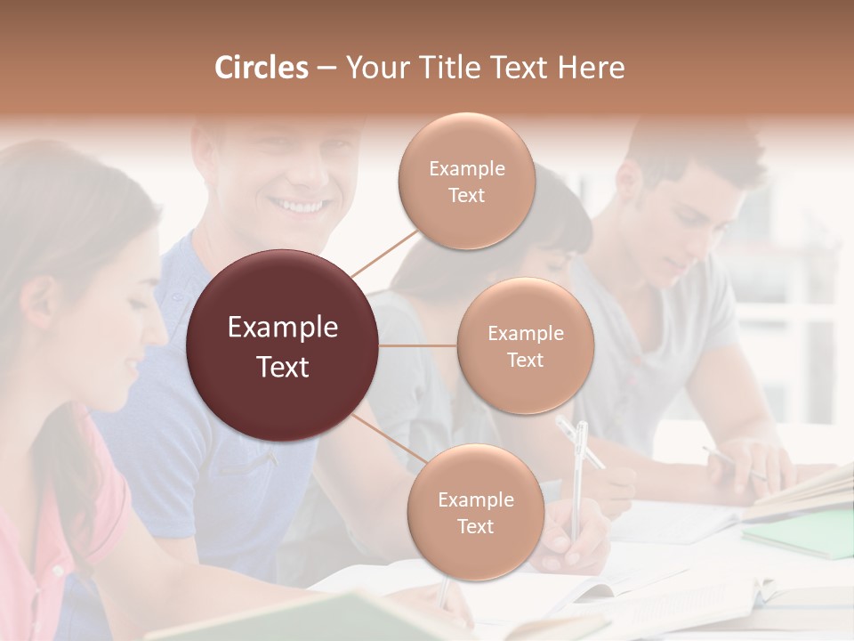 Beautiful Side View Male PowerPoint Template