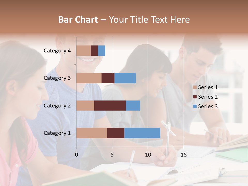 Beautiful Side View Male PowerPoint Template