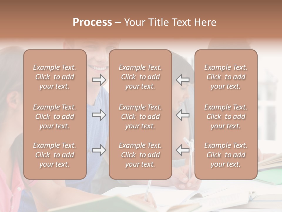 Beautiful Side View Male PowerPoint Template