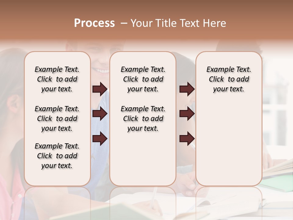 Beautiful Side View Male PowerPoint Template