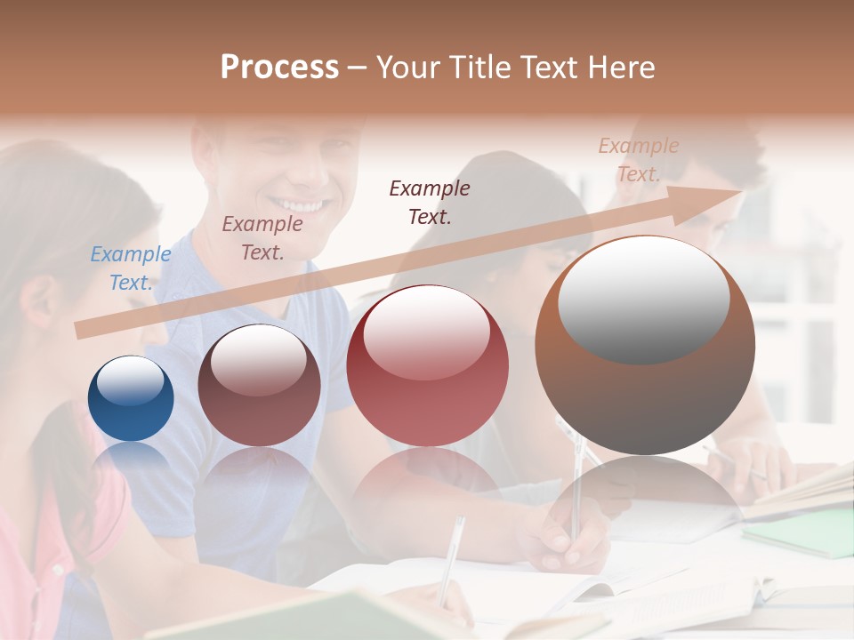 Beautiful Side View Male PowerPoint Template