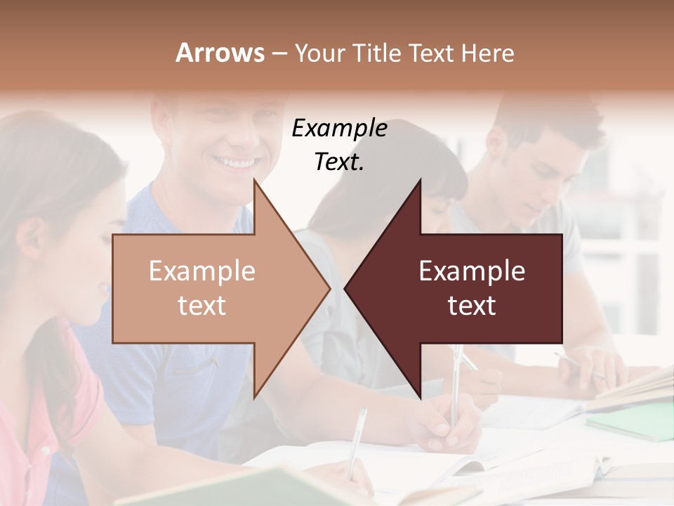 Beautiful Side View Male PowerPoint Template