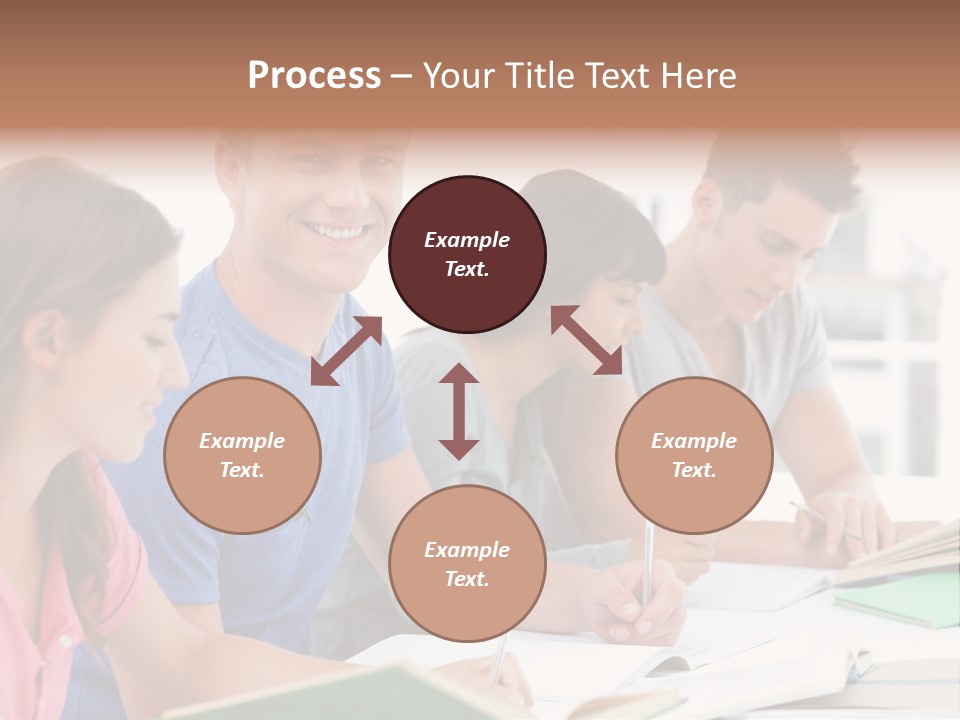 Beautiful Side View Male PowerPoint Template