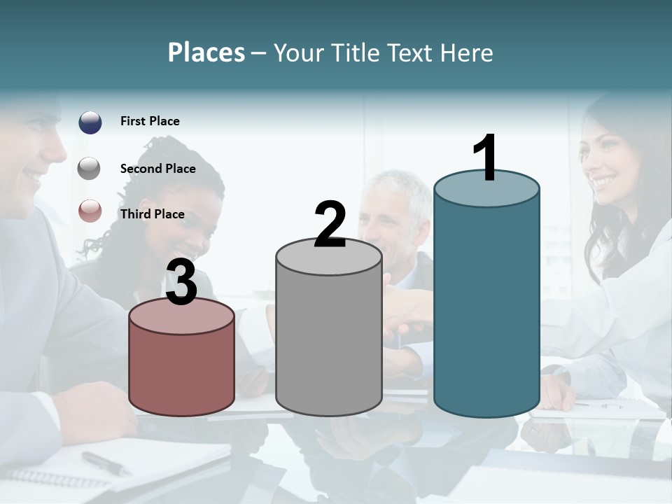 Employee Mature Adult Woman PowerPoint Template