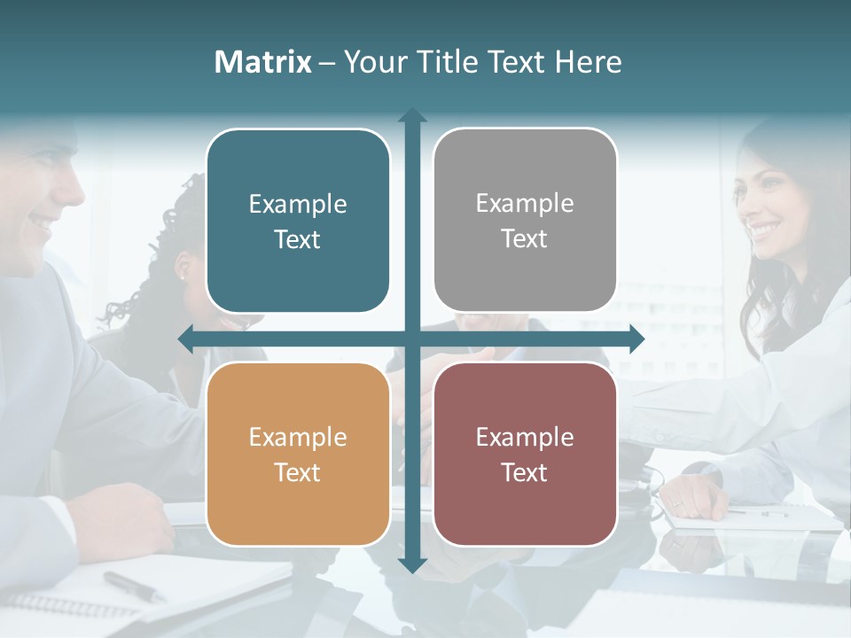 Employee Mature Adult Woman PowerPoint Template