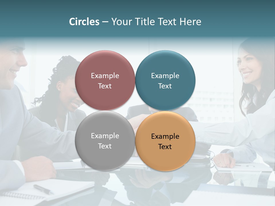 Employee Mature Adult Woman PowerPoint Template