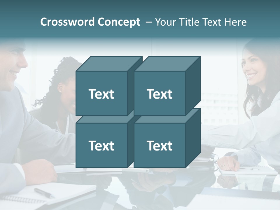 Employee Mature Adult Woman PowerPoint Template