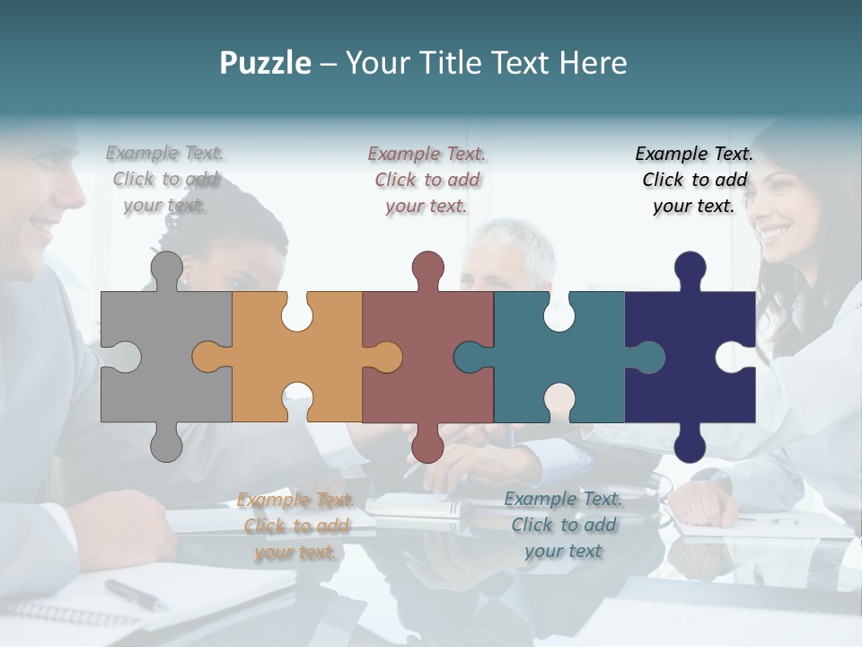 Employee Mature Adult Woman PowerPoint Template