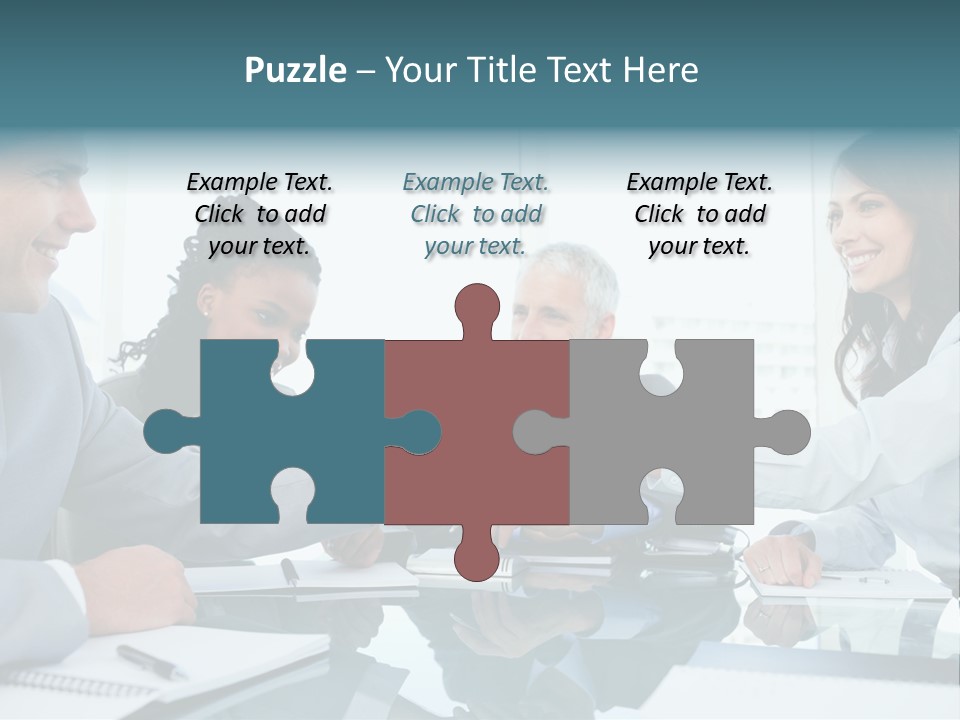 Employee Mature Adult Woman PowerPoint Template