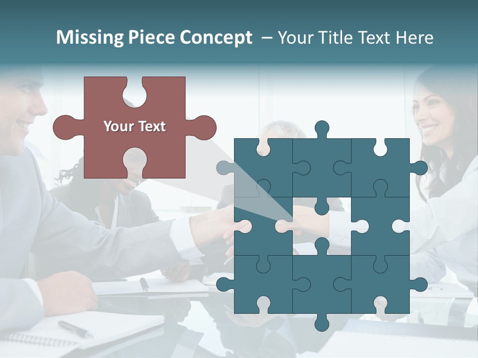 Employee Mature Adult Woman PowerPoint Template