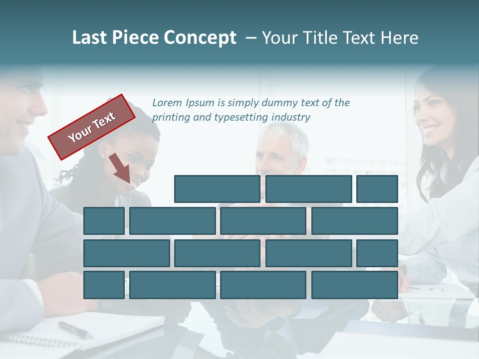 Employee Mature Adult Woman PowerPoint Template