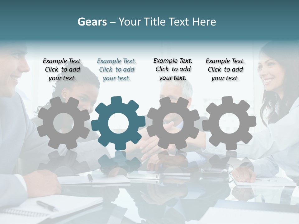 Employee Mature Adult Woman PowerPoint Template