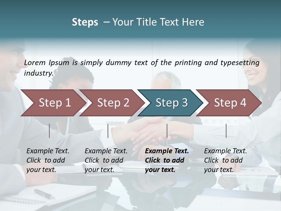 Employee Mature Adult Woman PowerPoint Template