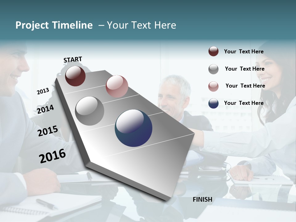 Employee Mature Adult Woman PowerPoint Template