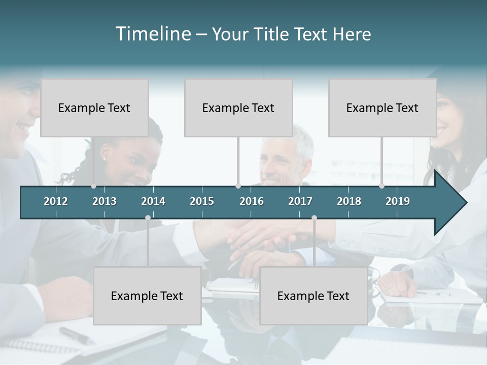 Employee Mature Adult Woman PowerPoint Template