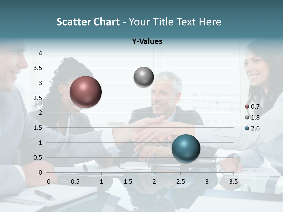 Employee Mature Adult Woman PowerPoint Template