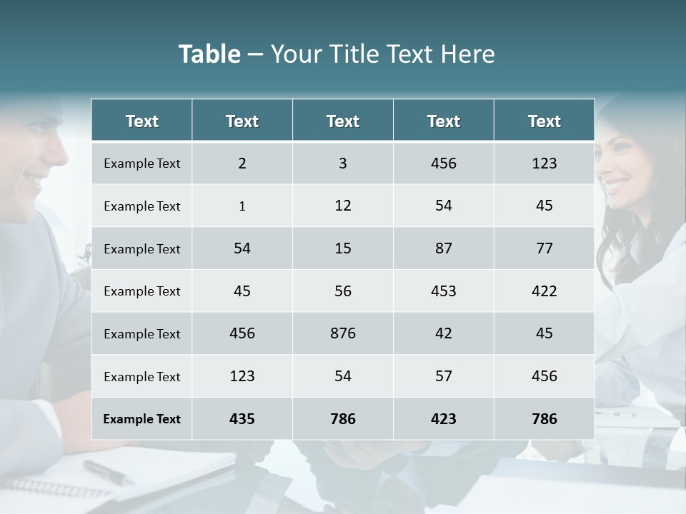 Employee Mature Adult Woman PowerPoint Template
