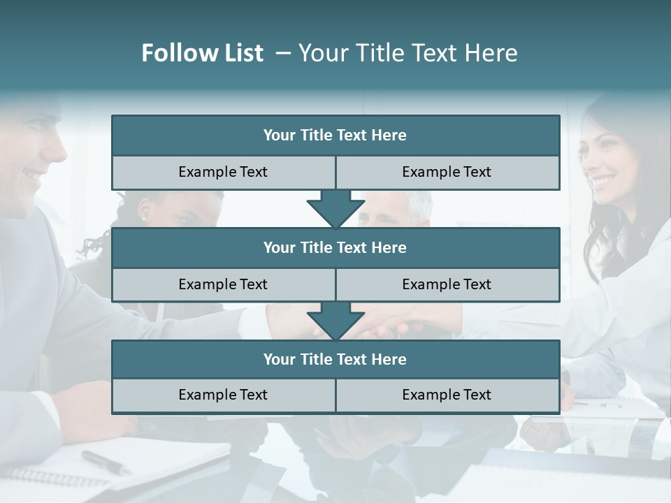 Employee Mature Adult Woman PowerPoint Template