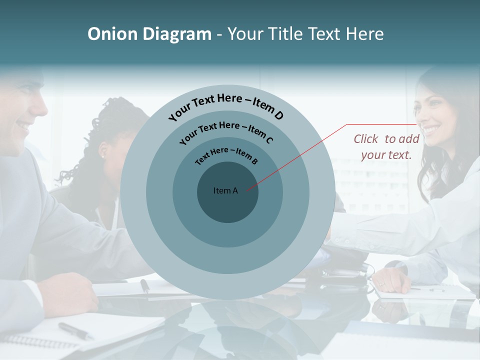 Employee Mature Adult Woman PowerPoint Template