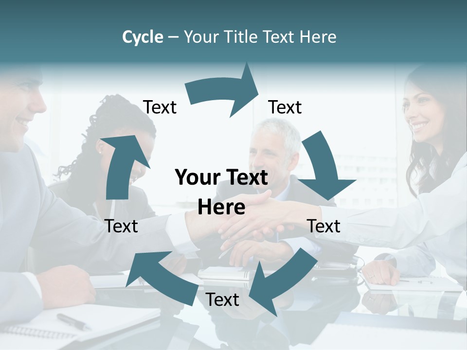 Employee Mature Adult Woman PowerPoint Template