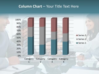 Employee Mature Adult Woman PowerPoint Template