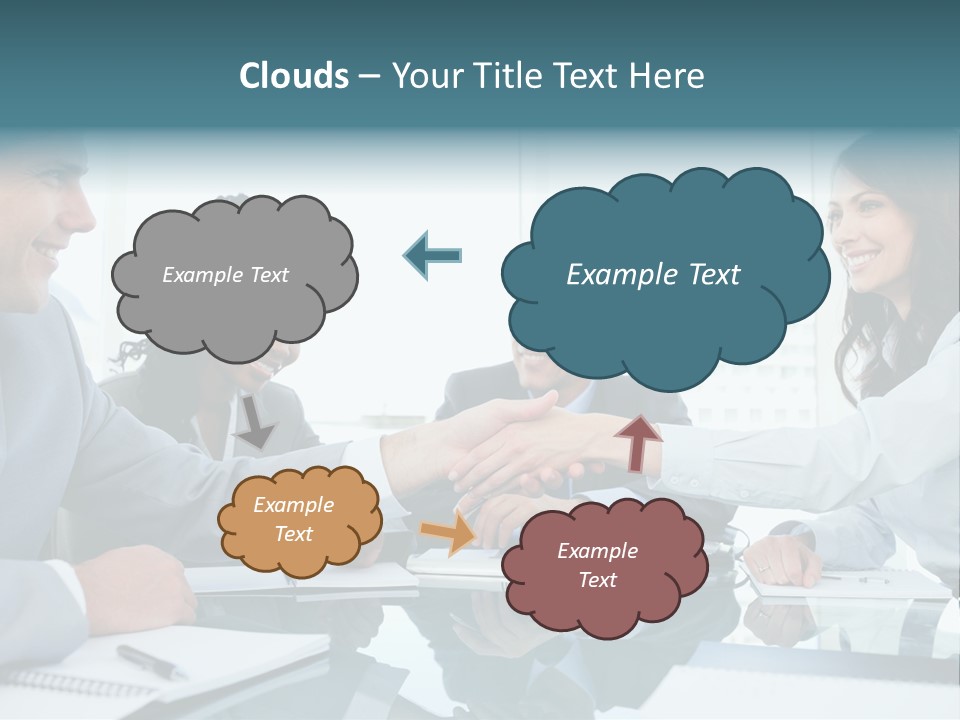 Employee Mature Adult Woman PowerPoint Template