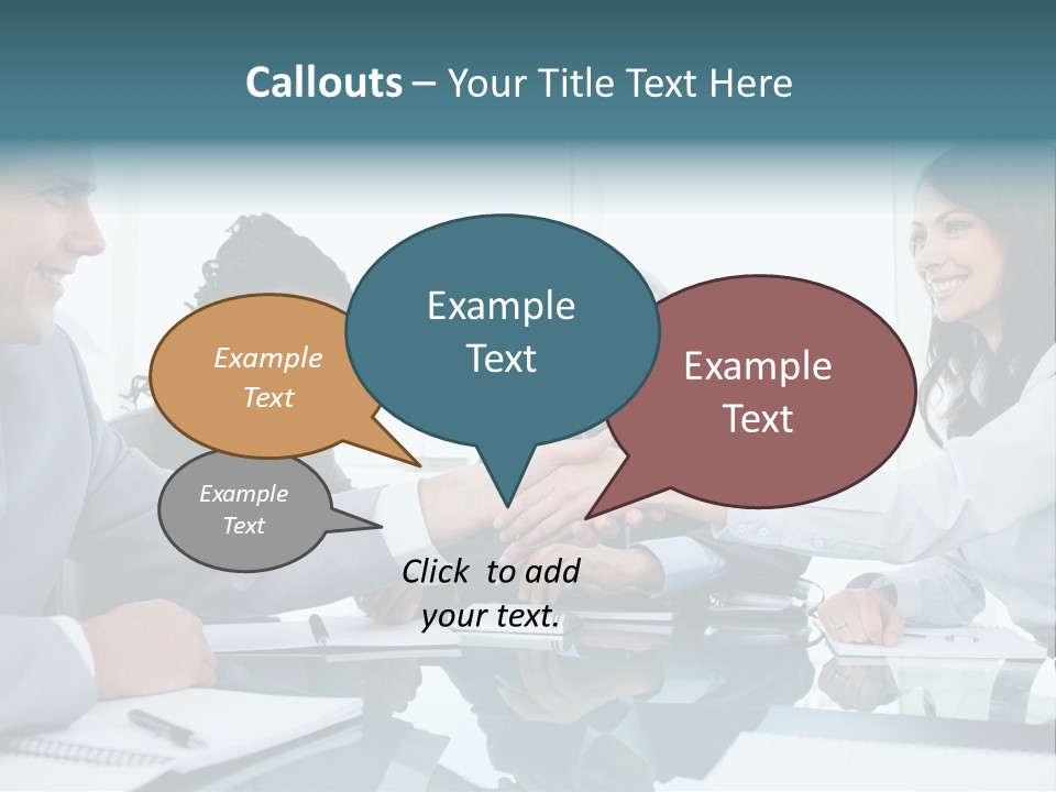 Employee Mature Adult Woman PowerPoint Template