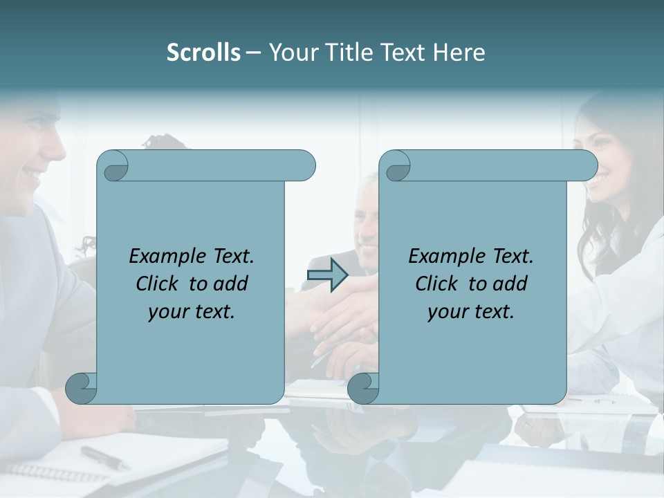 Employee Mature Adult Woman PowerPoint Template