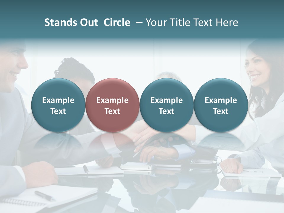 Employee Mature Adult Woman PowerPoint Template