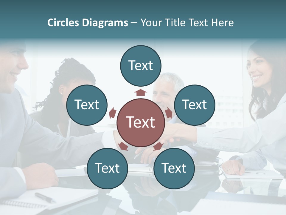 Employee Mature Adult Woman PowerPoint Template