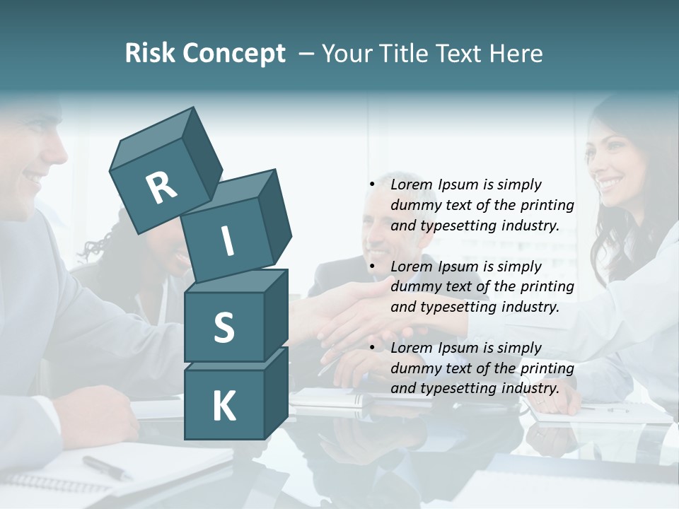 Employee Mature Adult Woman PowerPoint Template