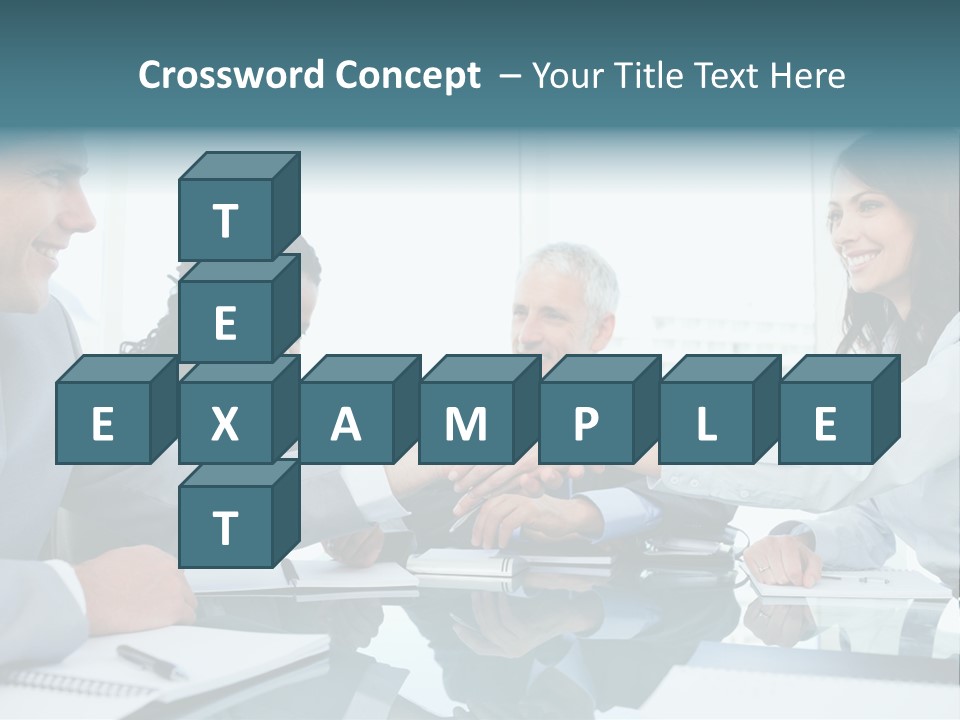 Employee Mature Adult Woman PowerPoint Template