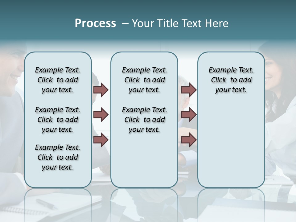 Employee Mature Adult Woman PowerPoint Template
