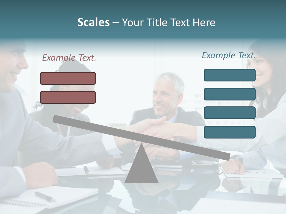 Employee Mature Adult Woman PowerPoint Template