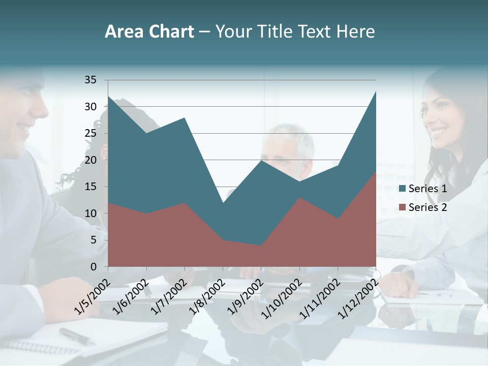 Employee Mature Adult Woman PowerPoint Template