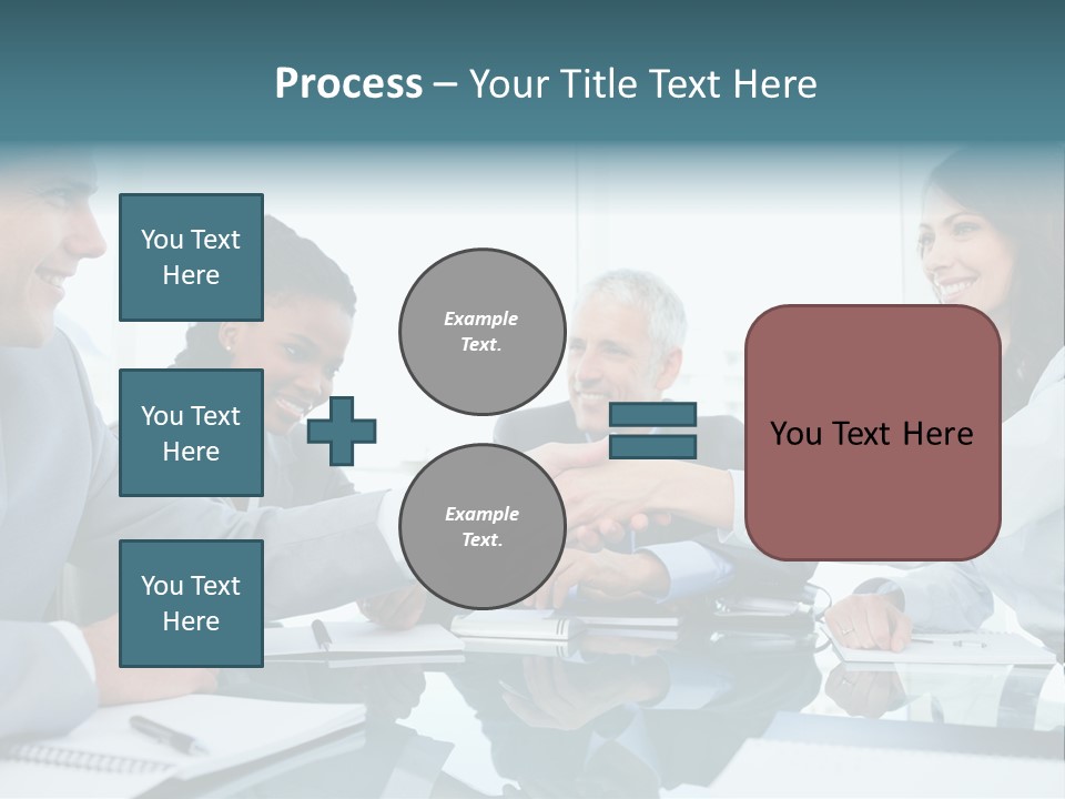 Employee Mature Adult Woman PowerPoint Template