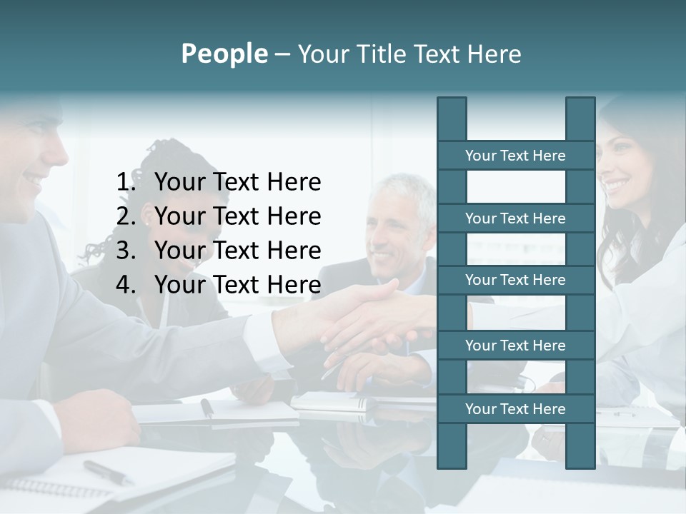 Employee Mature Adult Woman PowerPoint Template