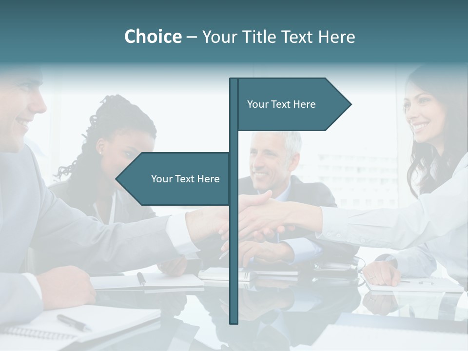 Employee Mature Adult Woman PowerPoint Template