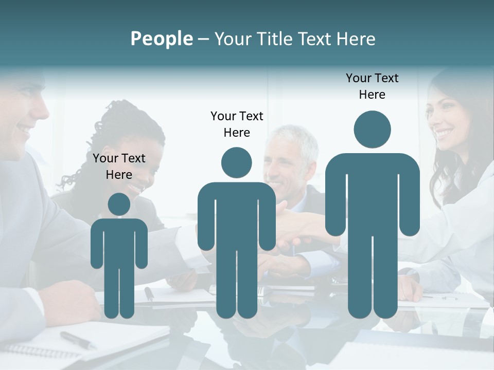 Employee Mature Adult Woman PowerPoint Template