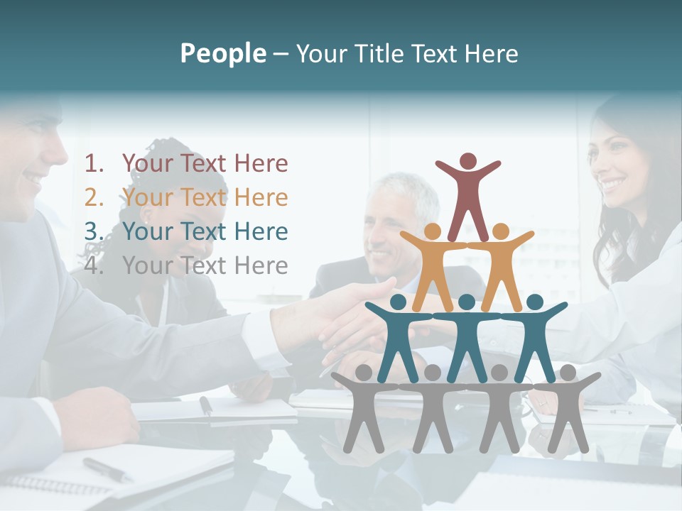 Employee Mature Adult Woman PowerPoint Template