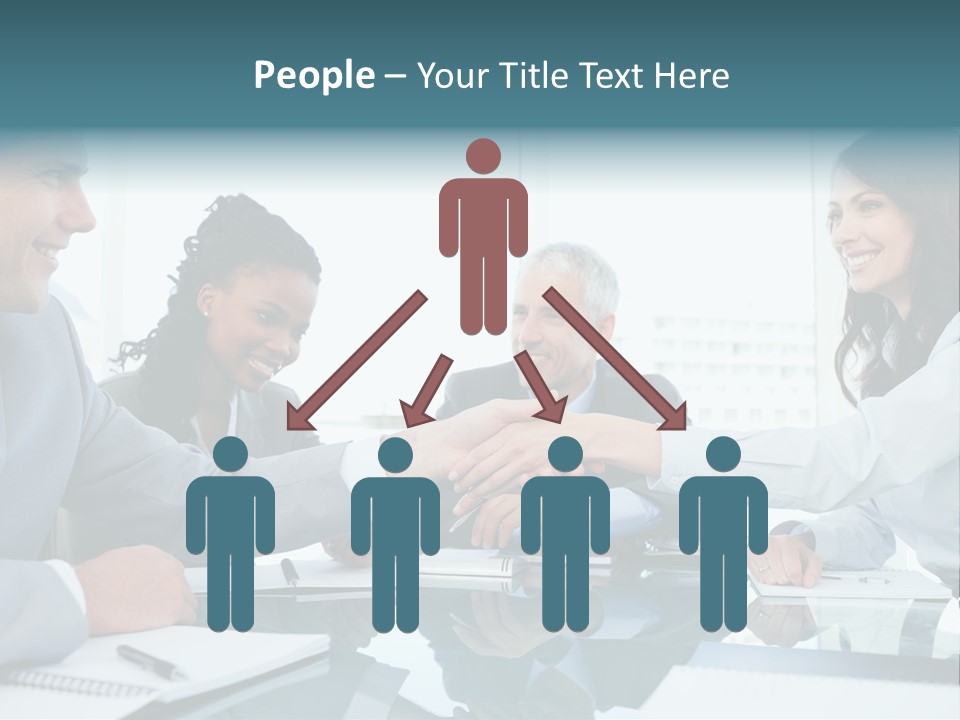 Employee Mature Adult Woman PowerPoint Template