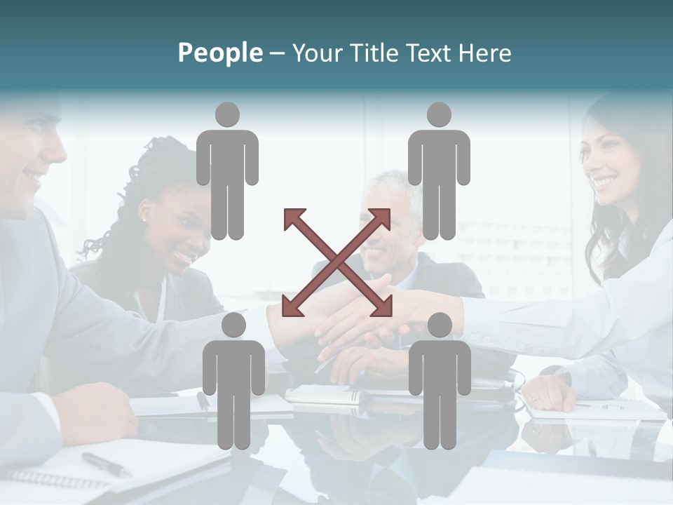 Employee Mature Adult Woman PowerPoint Template